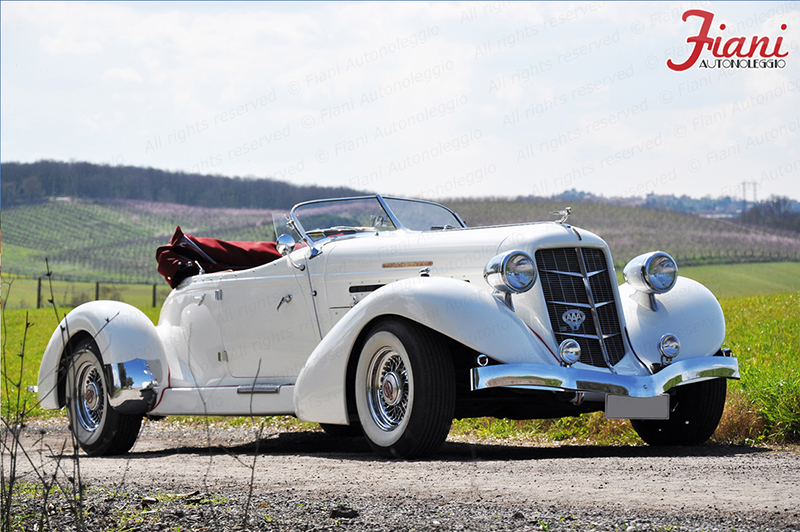 Auburn Speedster matrimonio Roma