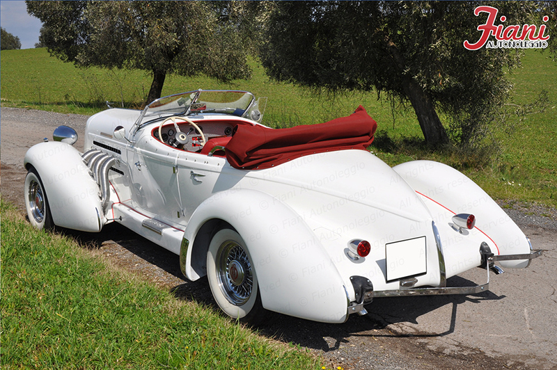 Auburn Speedster matrimonio Roma