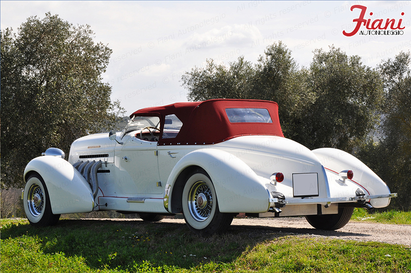 Auburn Speedster matrimonio Roma