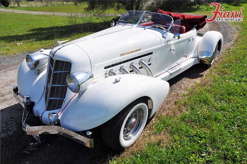 Auburn Speedster matrimonio Roma