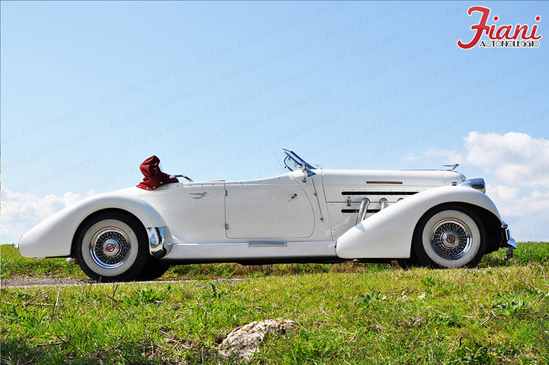 Auburn Speedster matrimonio Roma