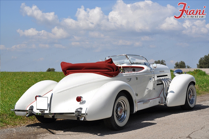 Auburn Speedster matrimonio Roma