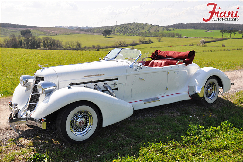 Auburn Speedster matrimonio Roma