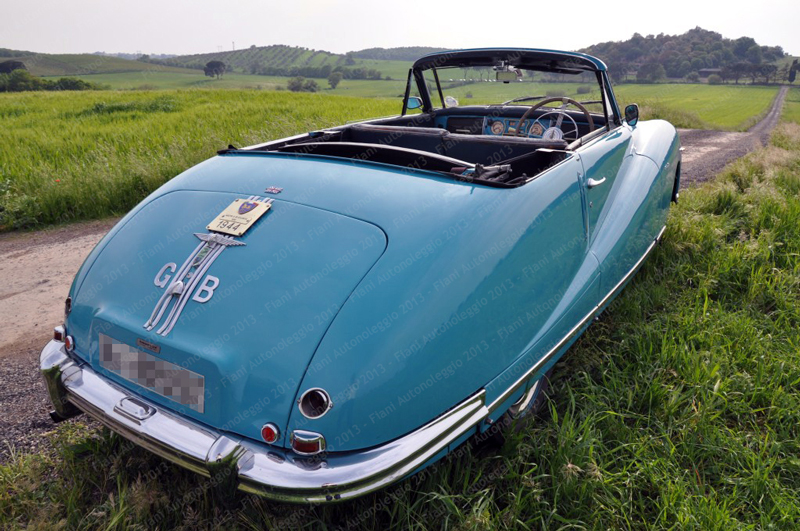 Austin Cabrio matrimonio Roma