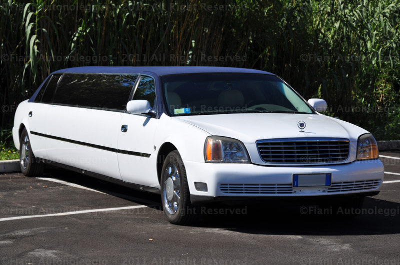 Cadillac Limousine matrimonio Roma