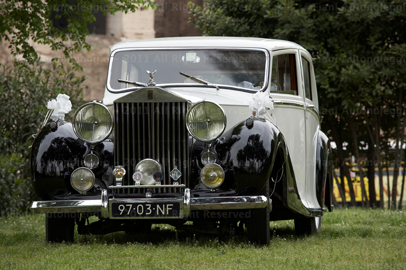 Rolls Royce Hooper matrimonio Roma