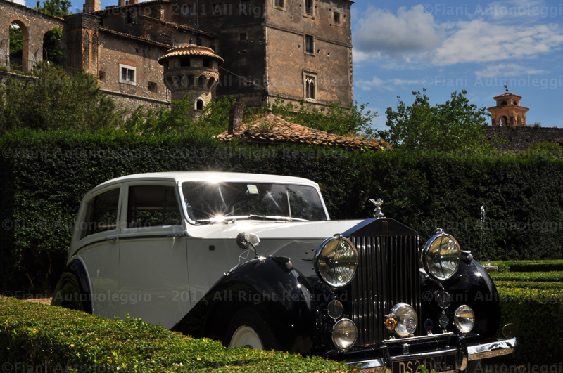 Rolls Royce Hooper matrimonio Roma