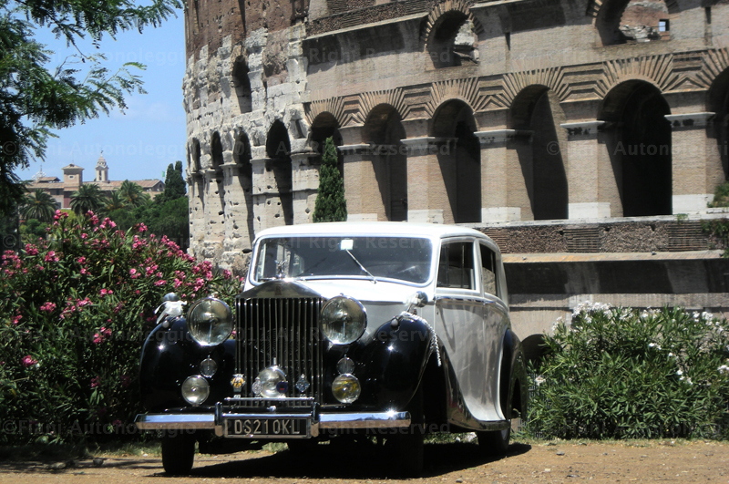 Rolls Royce Hooper matrimonio Roma