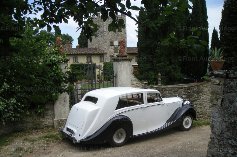 Rolls Royce Hooper matrimonio Roma