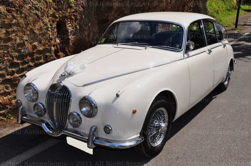 Jaguar Mk2 matrimonio Roma