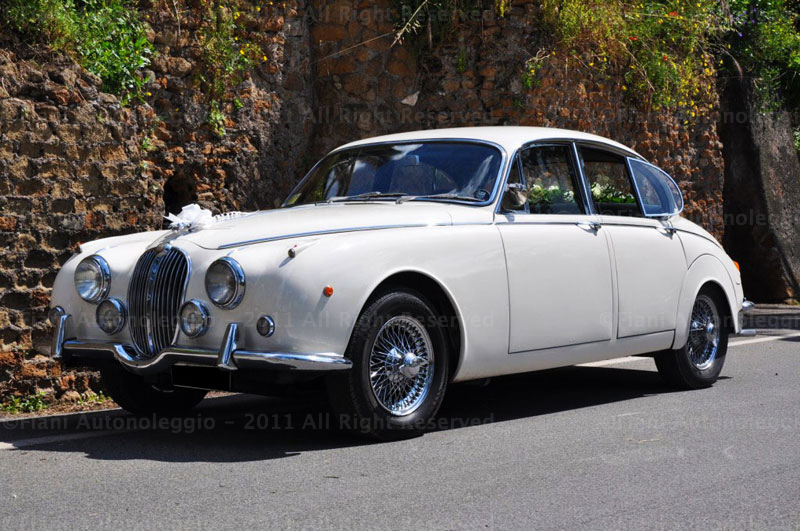 Jaguar Mk2 matrimonio Roma