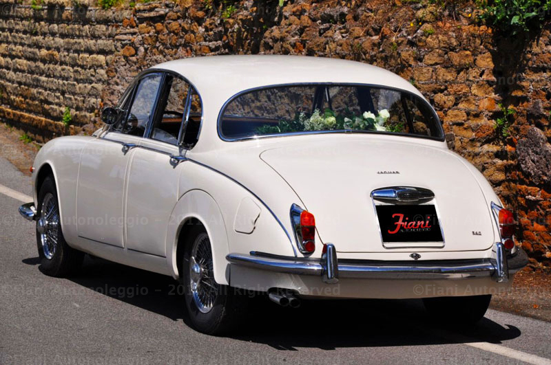 Jaguar Mk2 matrimonio Roma