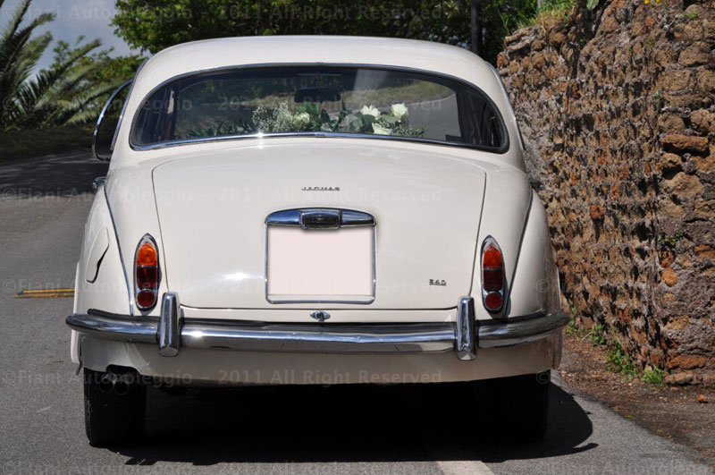 Jaguar Mk2 matrimonio Roma