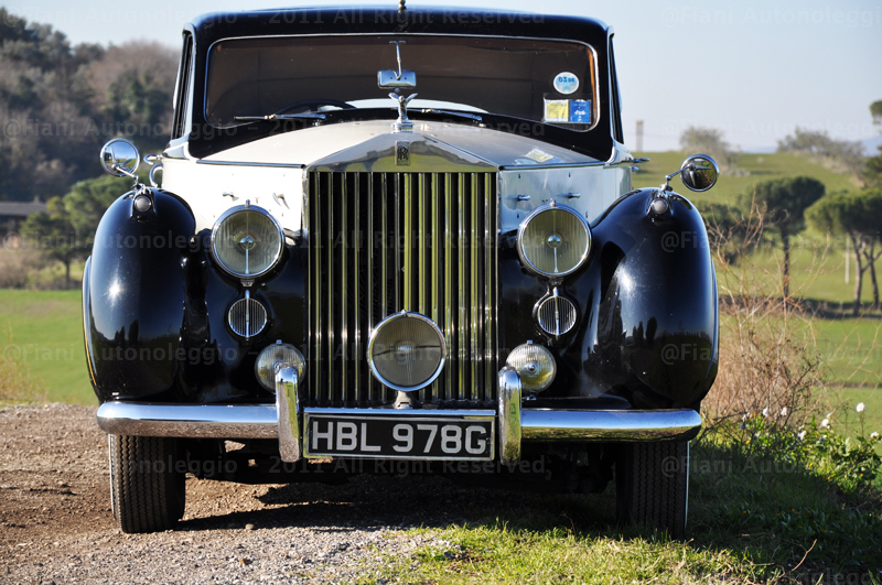 Rolls Royce Parkward matrimonio Roma