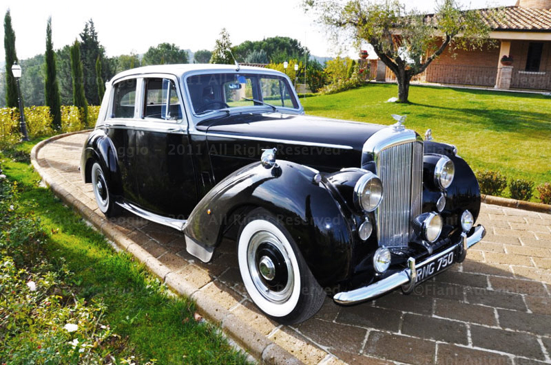 Bentley R-Type matrimonio Roma